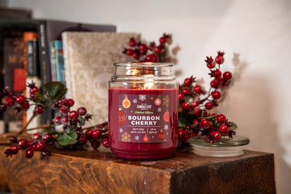Candle-lite Scented Candles, Saltwater Lotus Fragrance, One 18 oz. Single-Wick Aromatherapy Candle with 110 Hours of Burn Time, White Color