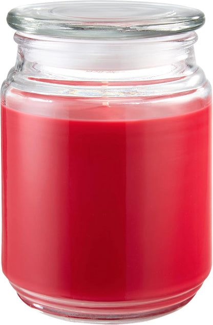 Candle-lite Scented Candles, Saltwater Lotus Fragrance, One 18 oz. Single-Wick Aromatherapy Candle with 110 Hours of Burn Time, White Color