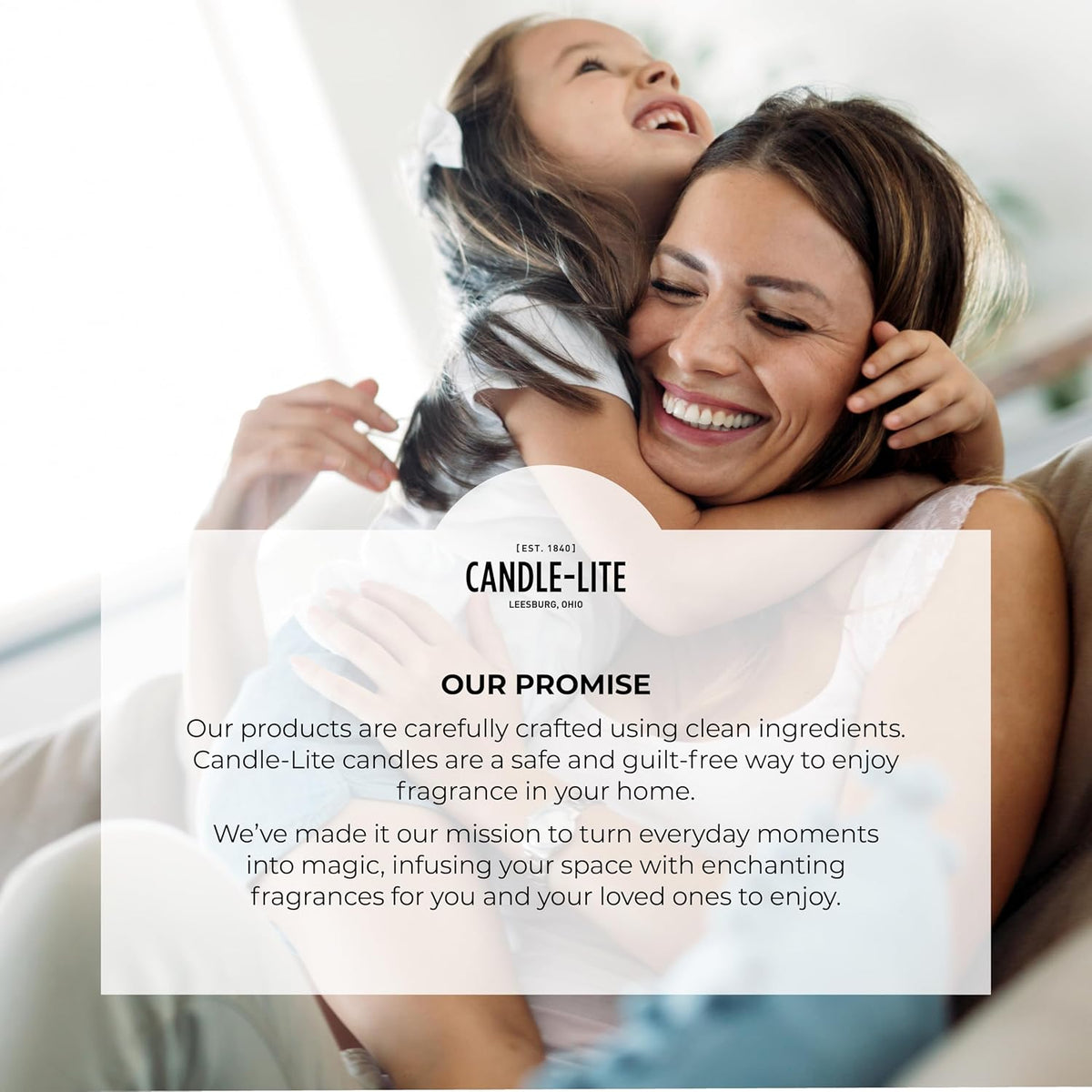 Candle-lite Scented Candles, Saltwater Lotus Fragrance, One 18 oz. Single-Wick Aromatherapy Candle with 110 Hours of Burn Time, White Color