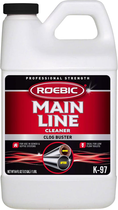 K-97 Main Line Cleaner with Bacteria & Enzymes, 32 fl oz