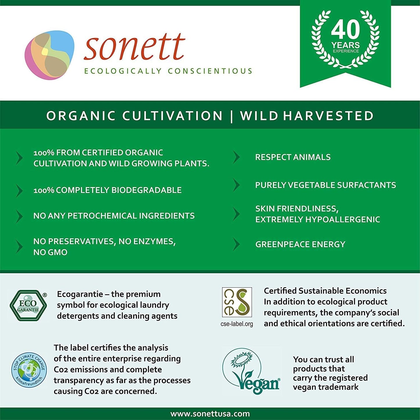 Sonett Organic Toilet Cleaner Mint-Myrtle,(25fl Oz/ 750ml) Effectively removes dirt, urine and hard water deposits.Pure essential oils from certified organic cultivation.