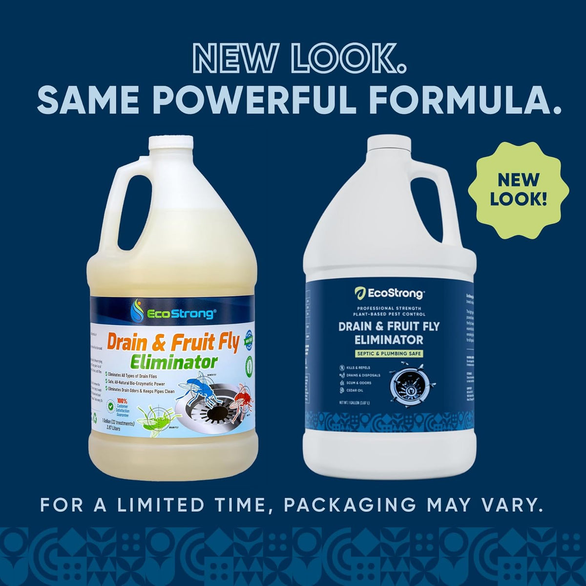 Fruit Fly Drain Treatment | Drain Fly Eliminator | Eliminates Gnats, Sewer Flies and More - Works in All Drains - 32 Fl Oz