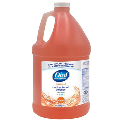 Dial Professional Original Antibacterial Hand Wash, Foaming, 128 Fl Oz
