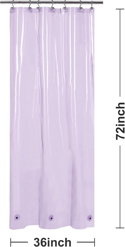 White Shower Curtain Liner Standard Size