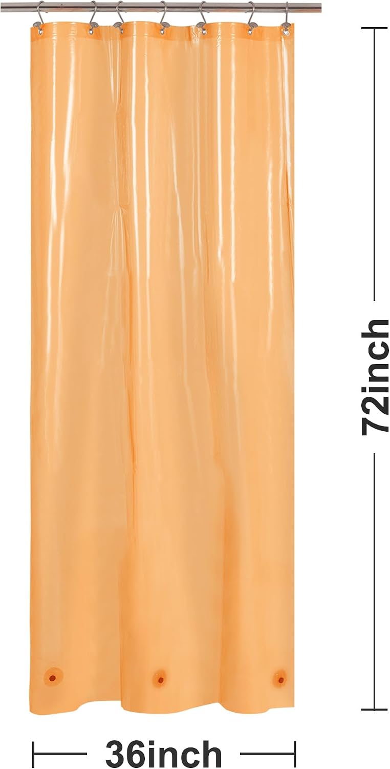 White Shower Curtain Liner Standard Size