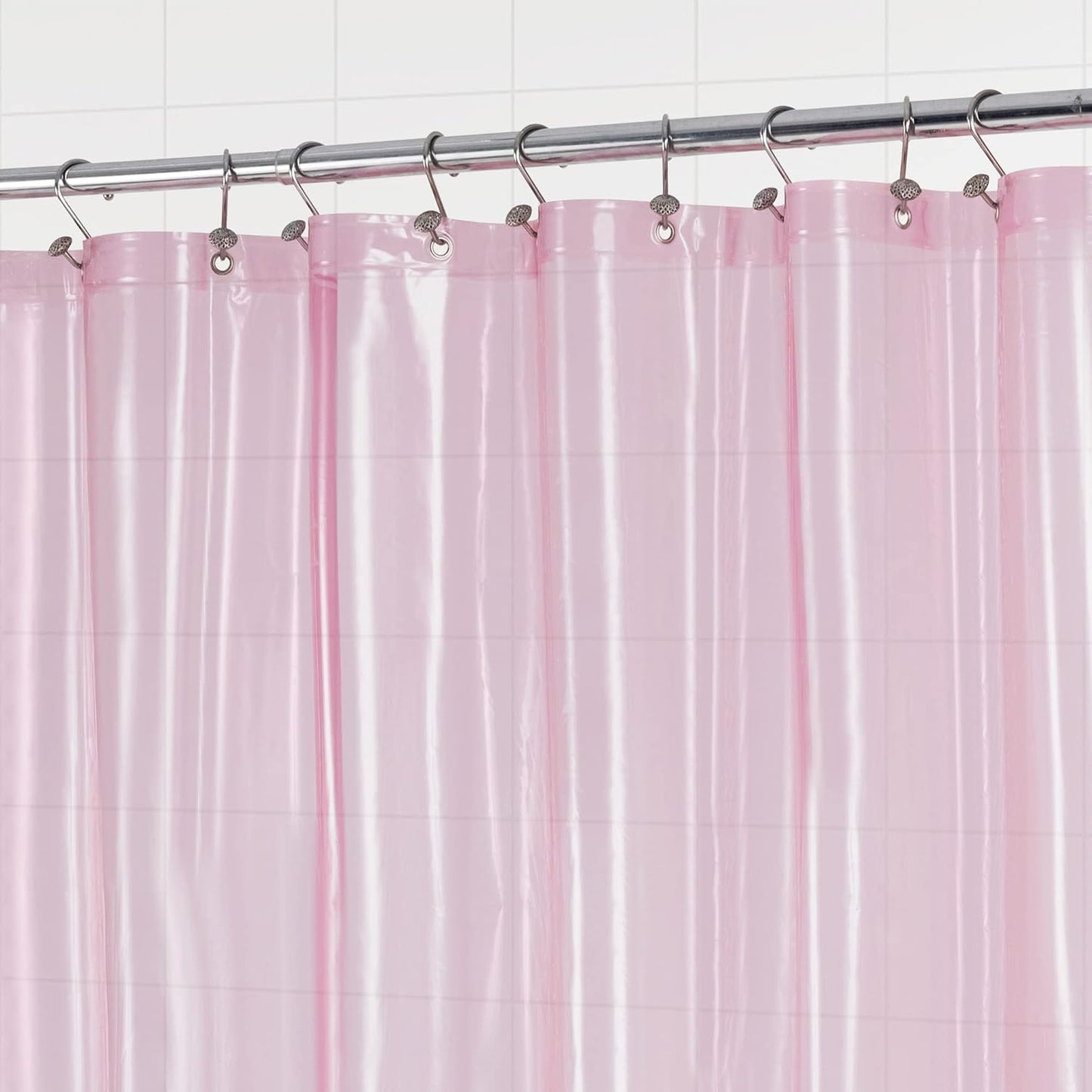 White Shower Curtain Liner Standard Size
