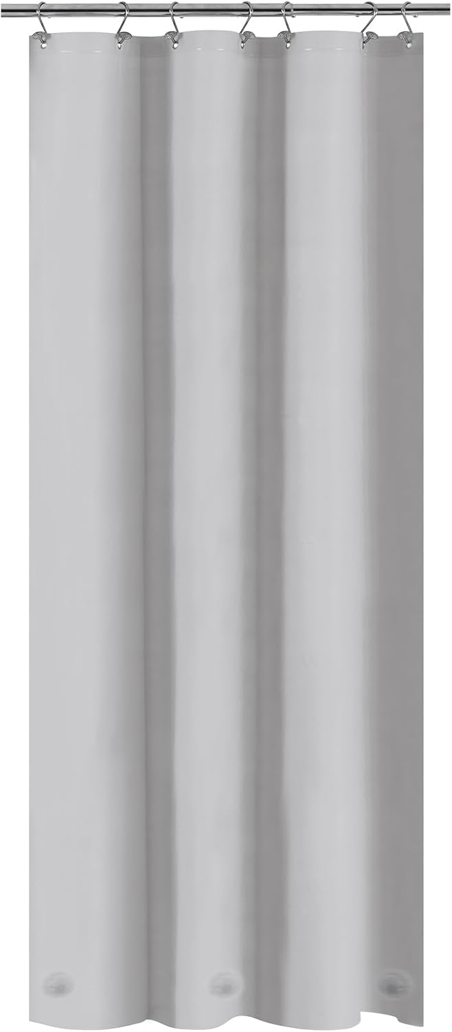 White Shower Curtain Liner Standard Size