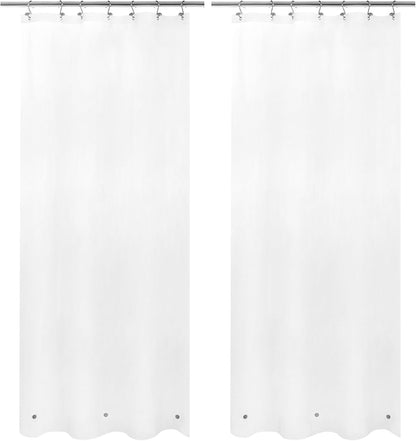 White Shower Curtain Liner Standard Size
