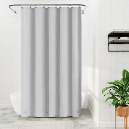 White Shower Curtain Liner Standard Size