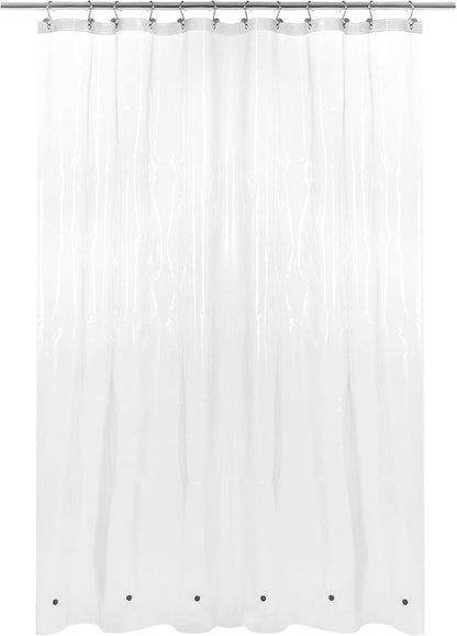 White Shower Curtain Liner Standard Size