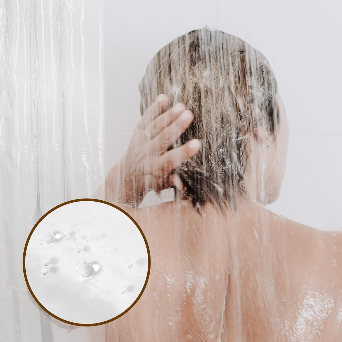 White Shower Curtain Liner Standard Size