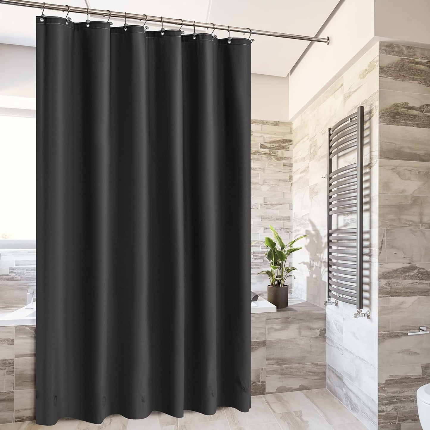 White Shower Curtain Liner Standard Size
