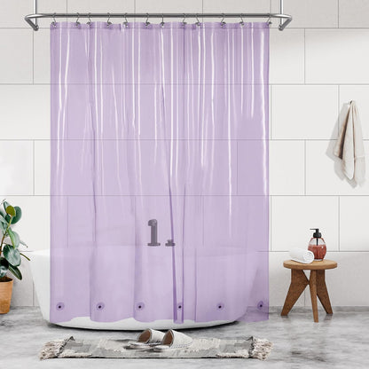 White Shower Curtain Liner Standard Size
