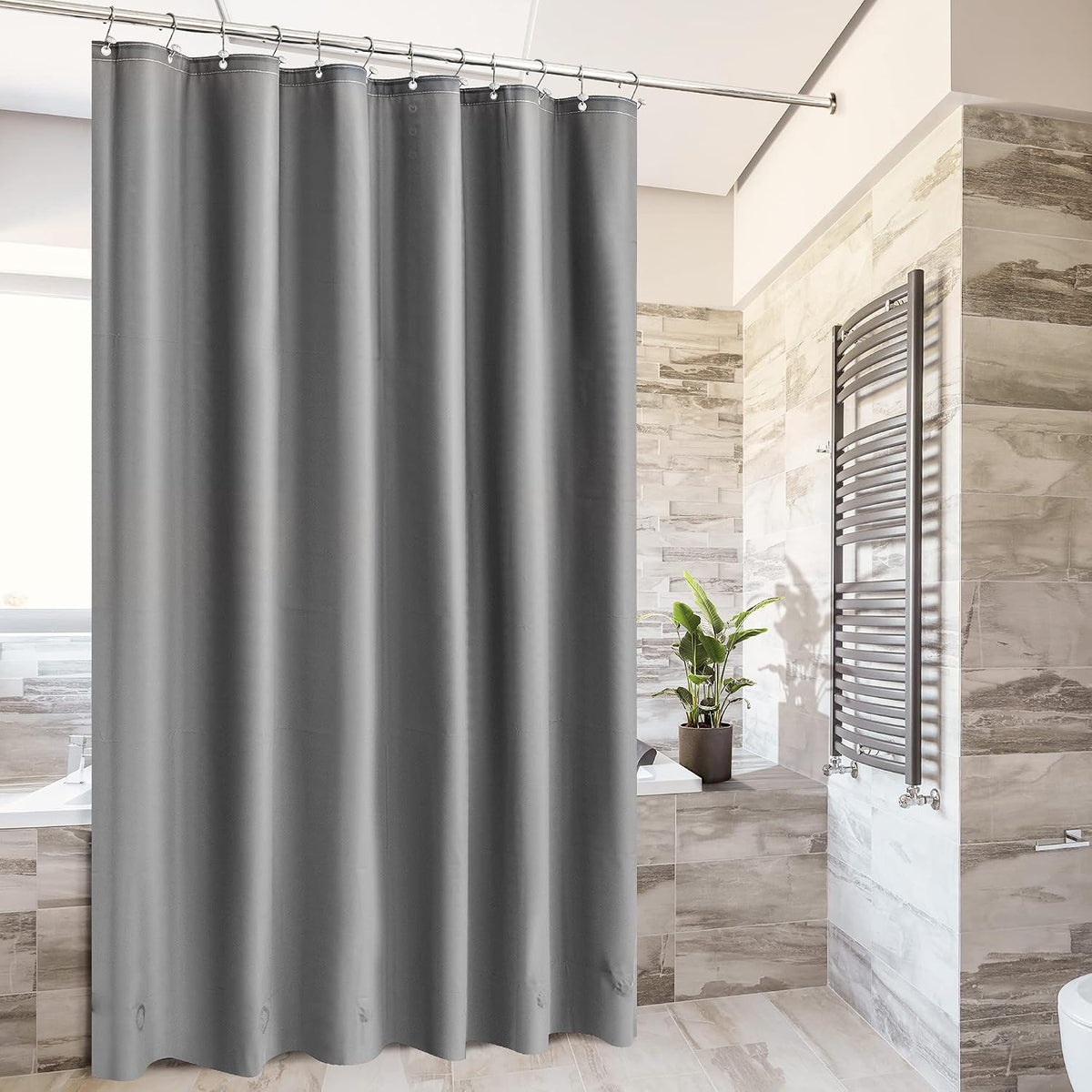White Shower Curtain Liner Standard Size
