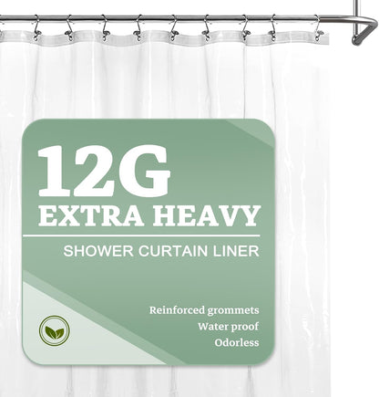 White Shower Curtain Liner Standard Size