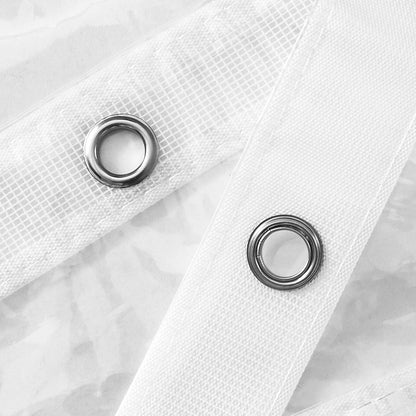 White Shower Curtain Liner Standard Size