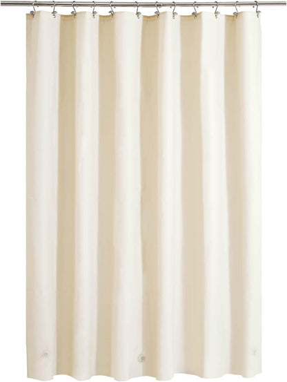 White Shower Curtain Liner Standard Size