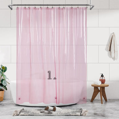 White Shower Curtain Liner Standard Size