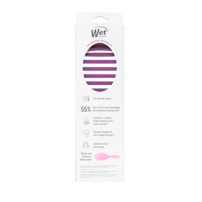 Ceramic Speed Dry Detangler, Black, Vented Blow-Dry Hair Brush