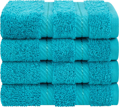 100% Cotton Luxury Turkish Towels, 4 PC Bath Towel Set