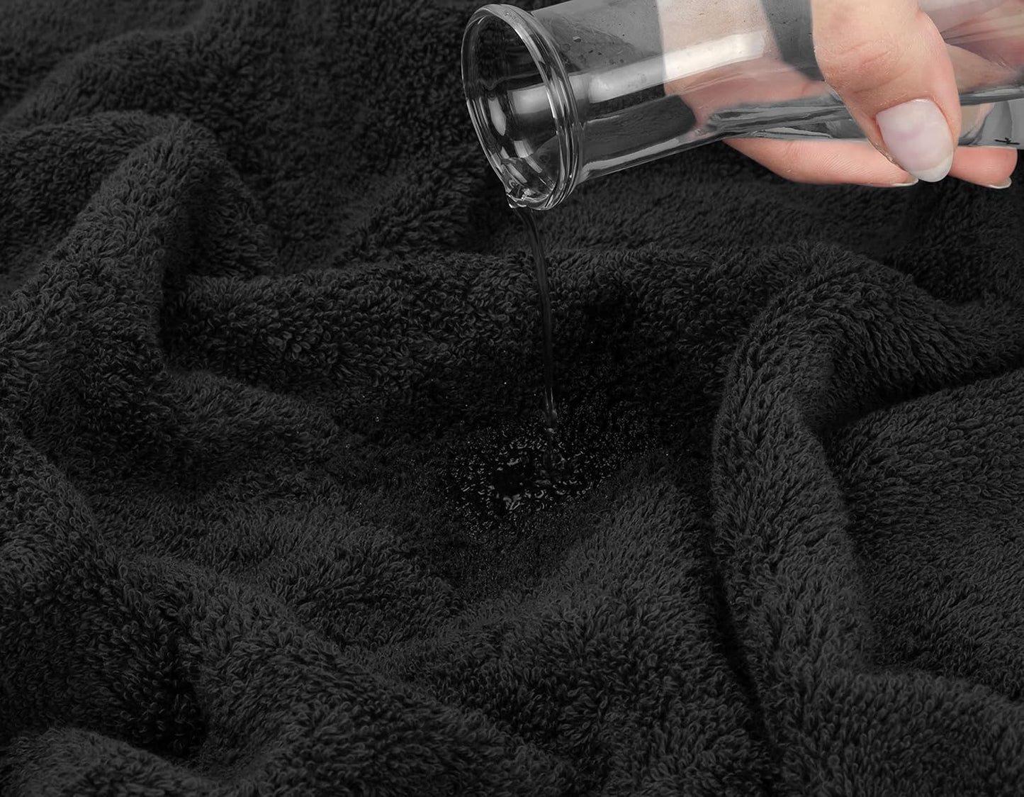 100% Cotton Luxury Turkish Towels, 4 PC Bath Towel Set