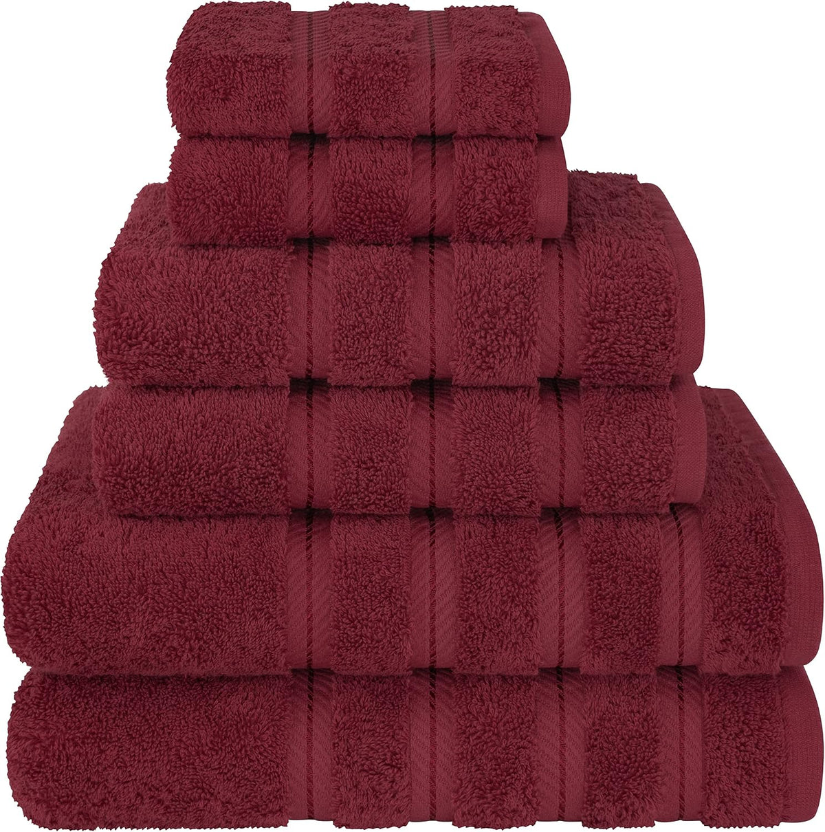 100% Cotton Luxury Turkish Towels, 4 PC Bath Towel Set