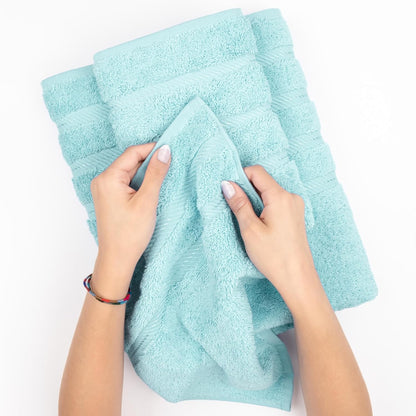 100% Cotton Luxury Turkish Towels, 4 PC Bath Towel Set