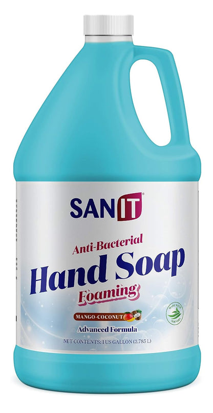 Antibacterial Foaming Hand Soap Refill - Advanced Formula with Aloe Vera and Moisturizers - All-Natural Moisturizing Hand Wash - Made in USA, Lavender, 1 Gallon