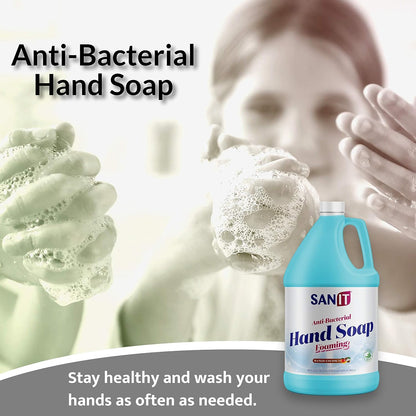 Antibacterial Foaming Hand Soap Refill - Advanced Formula with Aloe Vera and Moisturizers - All-Natural Moisturizing Hand Wash - Made in USA, Lavender, 1 Gallon