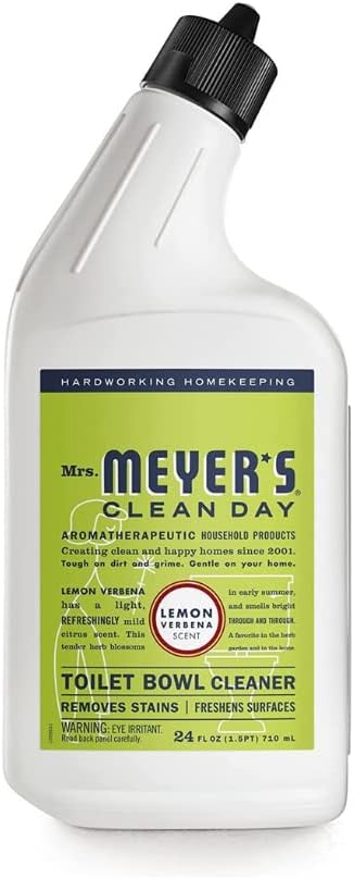 Clean Day Liquid Toilet Bowl Cleaner, Stain Removing, Lemon Verbena Scent, 24 oz