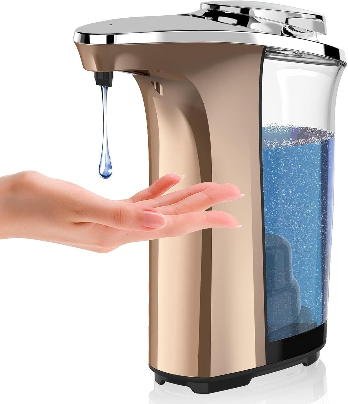 Automatic Soap Dispenser, 17oz Touchless Liquid Dish Soap Dispenser Kitchen