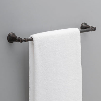 FAUCET 73224-SS Woodhurst 24 in. Wall Mount Towel Bar Bath Hardware Accessory in Stainless Steel