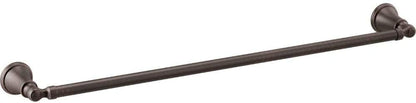 FAUCET 73224-SS Woodhurst 24 in. Wall Mount Towel Bar Bath Hardware Accessory in Stainless Steel