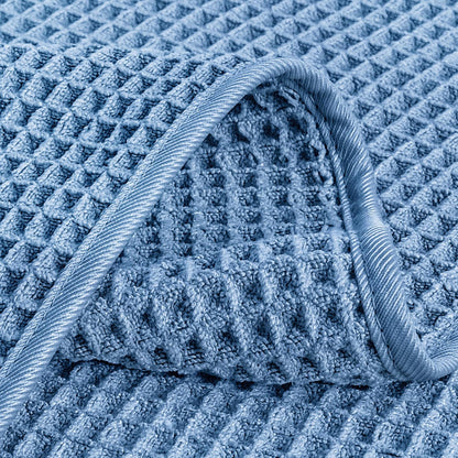 430 GSM Poly Blend Microfiber Quick Dry Waffle Hand Towel, 16x30 in