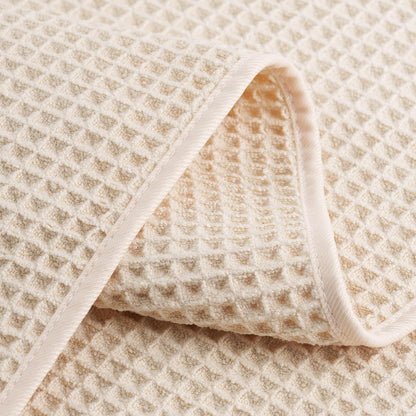 430 GSM Poly Blend Microfiber Quick Dry Waffle Hand Towel, 16x30 in