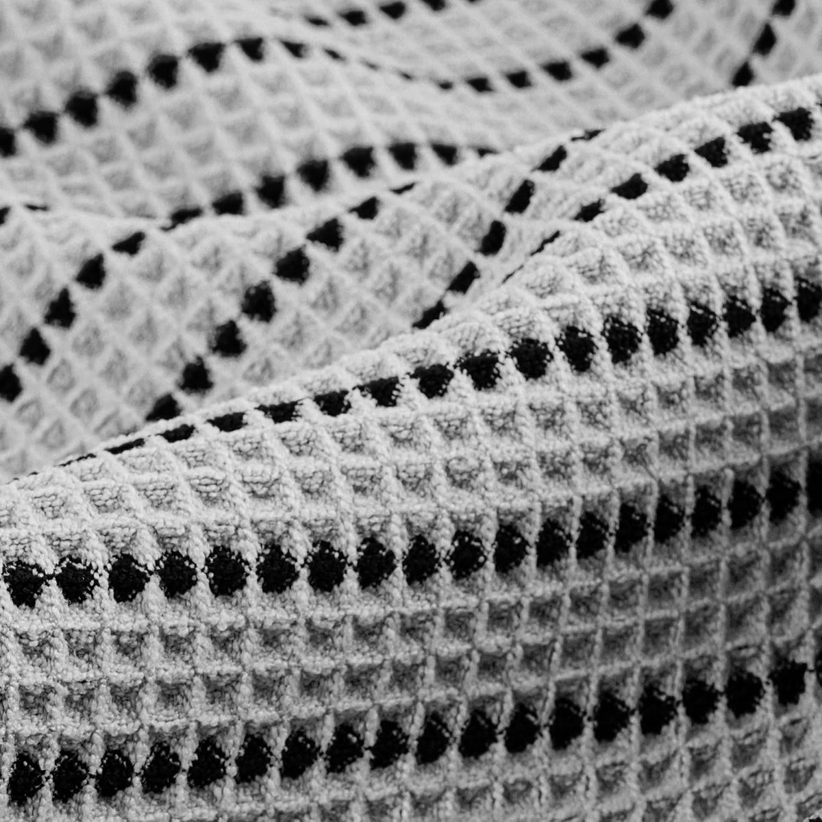 430 GSM Poly Blend Microfiber Quick Dry Waffle Hand Towel, 16x30 in