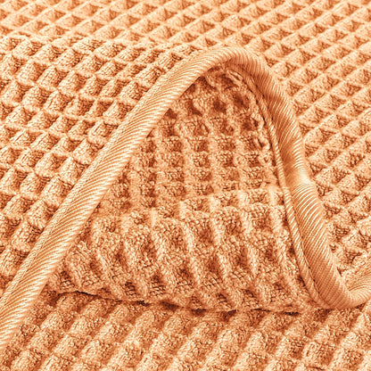 430 GSM Poly Blend Microfiber Quick Dry Waffle Hand Towel, 16x30 in
