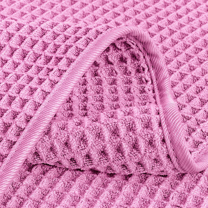 430 GSM Poly Blend Microfiber Quick Dry Waffle Hand Towel, 16x30 in