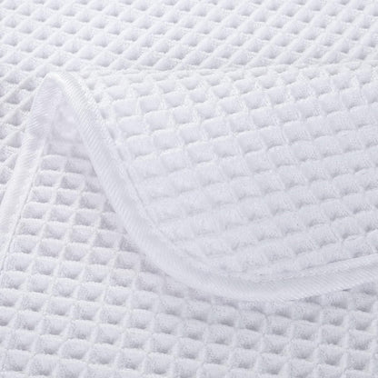 430 GSM Poly Blend Microfiber Quick Dry Waffle Hand Towel, 16x30 in