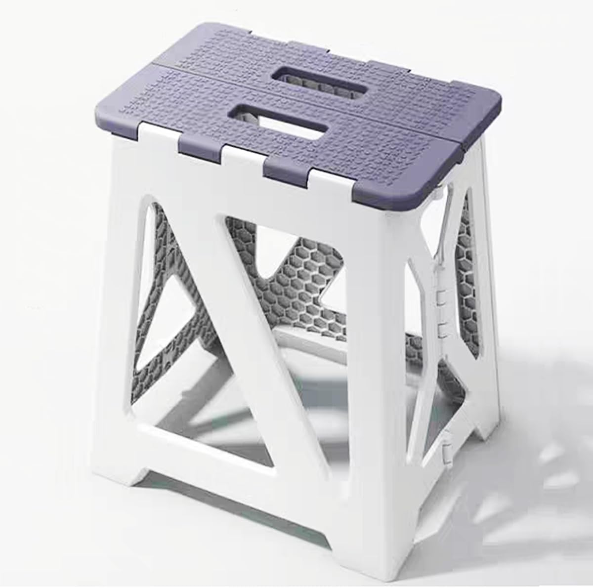 Foldable Bath Shower Safety Chair Seat Khaki, Foldable and Anti-Slip Bench Bathtub Stool for Elderly or Seniors (Foldable ShowerChair 15.7" H Khaki)
