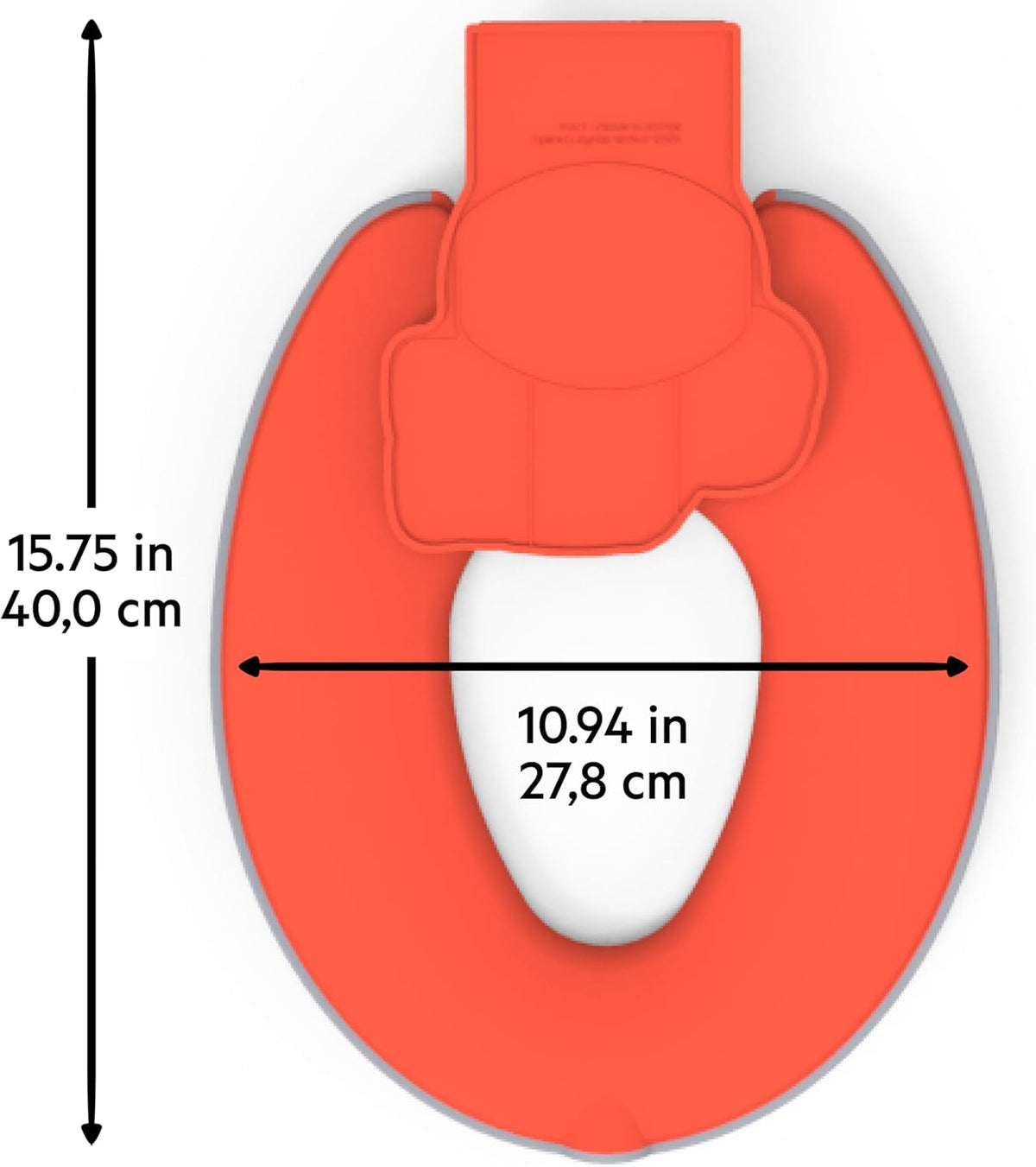 Disney Baby Minnie Mouse Flip & Sit Potty Training Seat, Attaches to Toilet Securely, Space Saving Design Fits Most Toilets