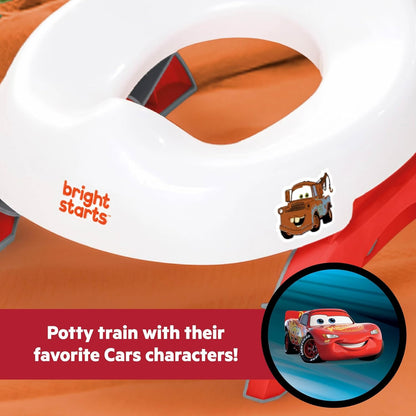 Disney Baby Minnie Mouse Flip & Sit Potty Training Seat, Attaches to Toilet Securely, Space Saving Design Fits Most Toilets