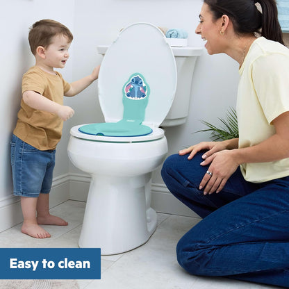 Disney Baby Minnie Mouse Flip & Sit Potty Training Seat, Attaches to Toilet Securely, Space Saving Design Fits Most Toilets