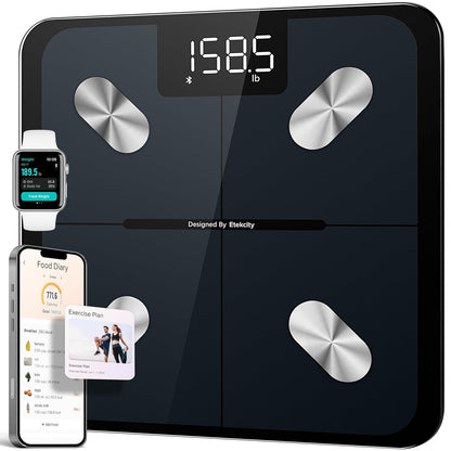 Upgraded Smart Scale for Body Weight Fat and BMI, FSA Eligible