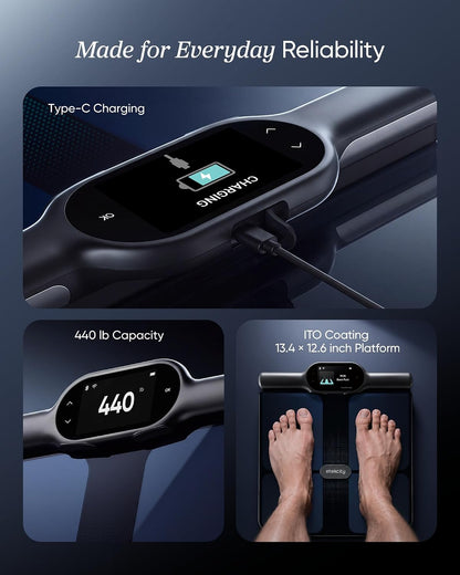 Upgraded Smart Scale for Body Weight Fat and BMI, FSA Eligible