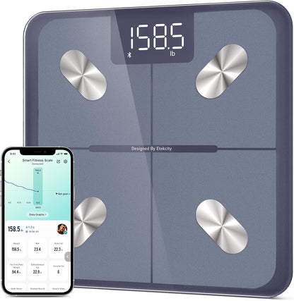 Upgraded Smart Scale for Body Weight Fat and BMI, FSA Eligible