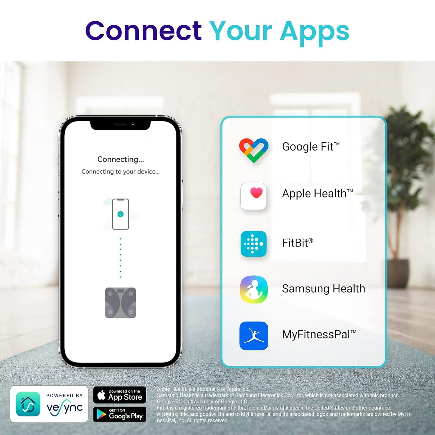 Upgraded Smart Scale for Body Weight Fat and BMI, FSA Eligible