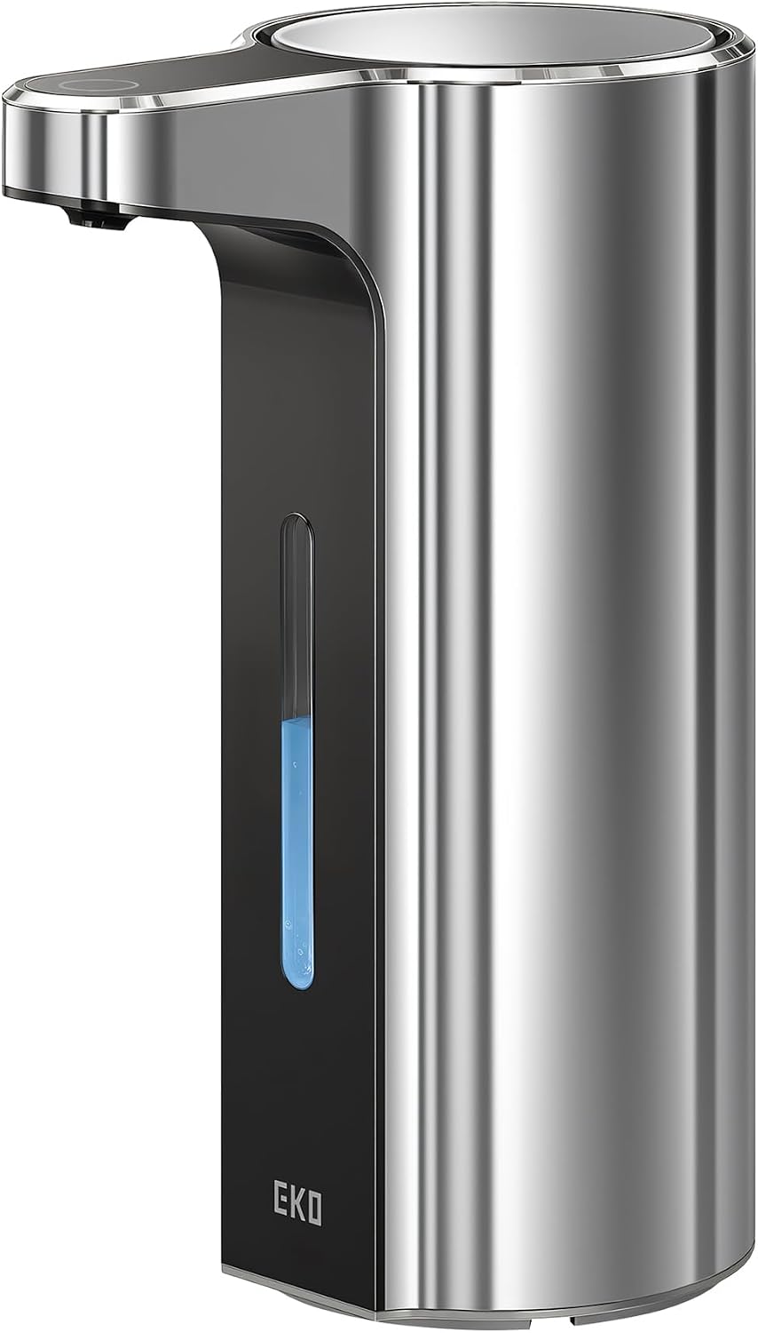 Aroma Touchless Automatic Soap Dispenser for Kitchen and Bathroom, Liquid Hand Soap Dispenser, Rechargeable, 9 fl oz (Stainless)