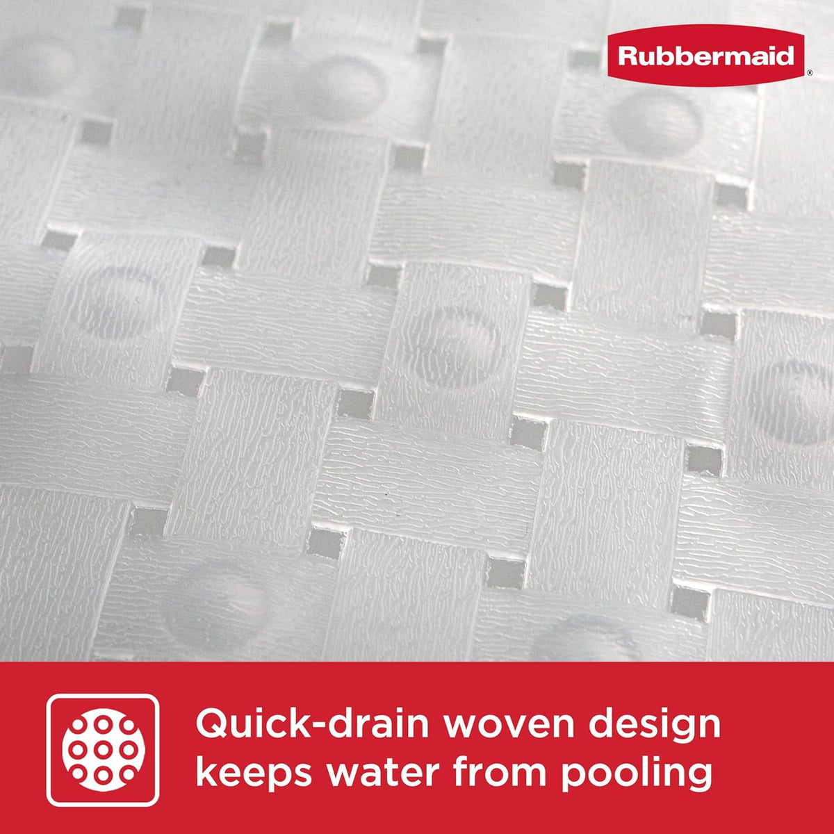 INSTAMAT Bath Tub Shower Mat, Non-Slip Tub Mat with Suction Cups, Bath Mat Hangs on Showerhead for Quick Dry, 27.2 x 15.2 Inch, BPA-Free, Easy to Clean, for Inside Tub or Shower, Clear