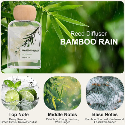 Cedarwood & White Musk Reed Diffuser, 3.34 Fl Oz
